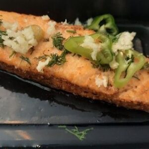 פרוסת פילה סולמון ספניול פולנטה