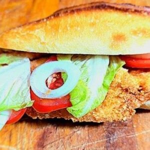 כריך שניצל חזה עוף